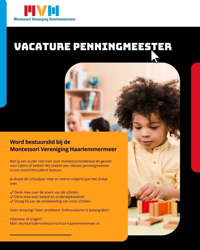 Vacature penningmeester
